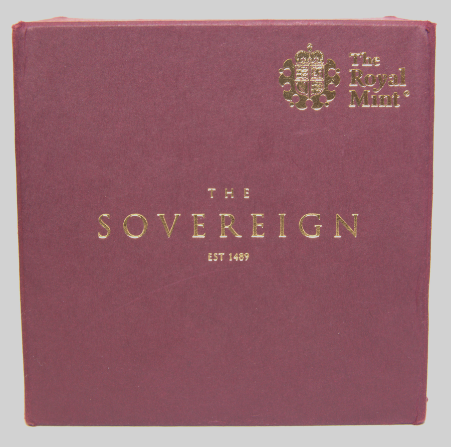 2019 Gold Proof Full Sovereign Coin in Box with Certificate