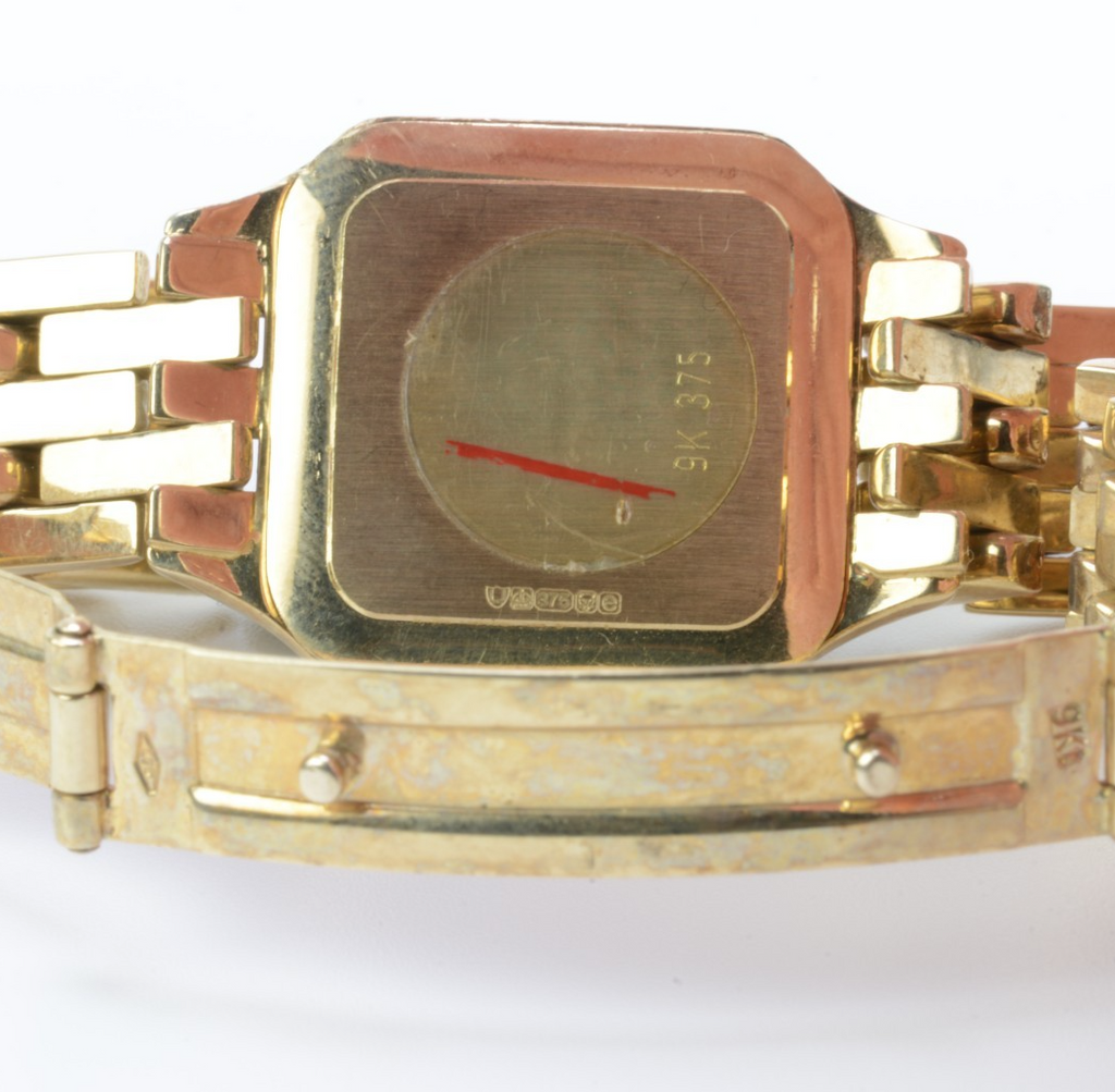 2004 Geneve 9ct Yellow Gold Ladies Watch 22mm